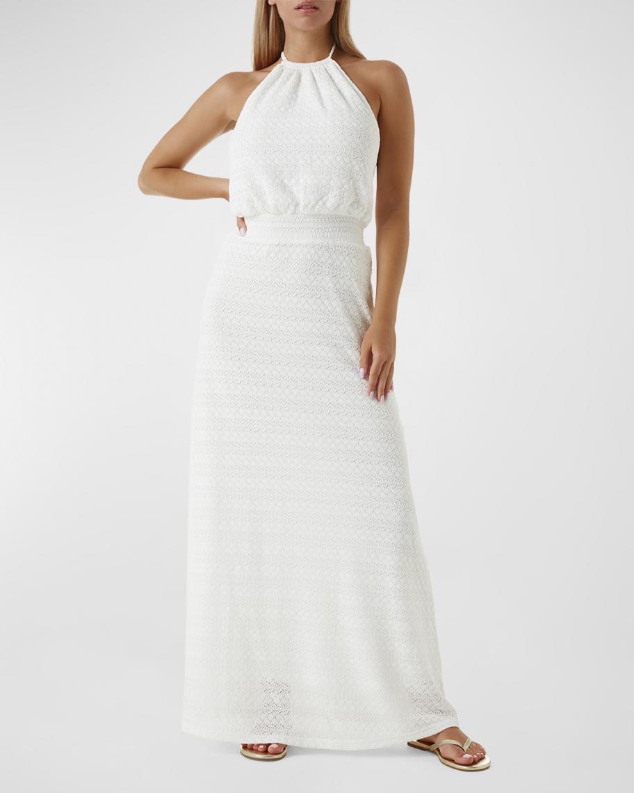 melissa halter maxi dress Odabash Maeva Minimalist clothing designs