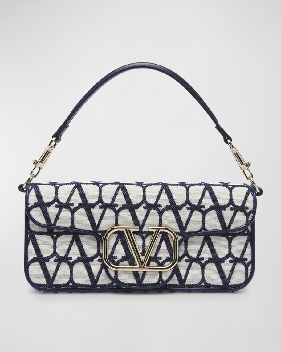 Valentino Garavani Loco Toile Iconographe Canvas Shoulder Bag | Neiman ...