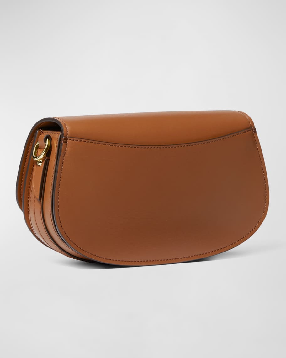 Image 3 of 4: Mia Medium Sling Leather Crossbody Bag