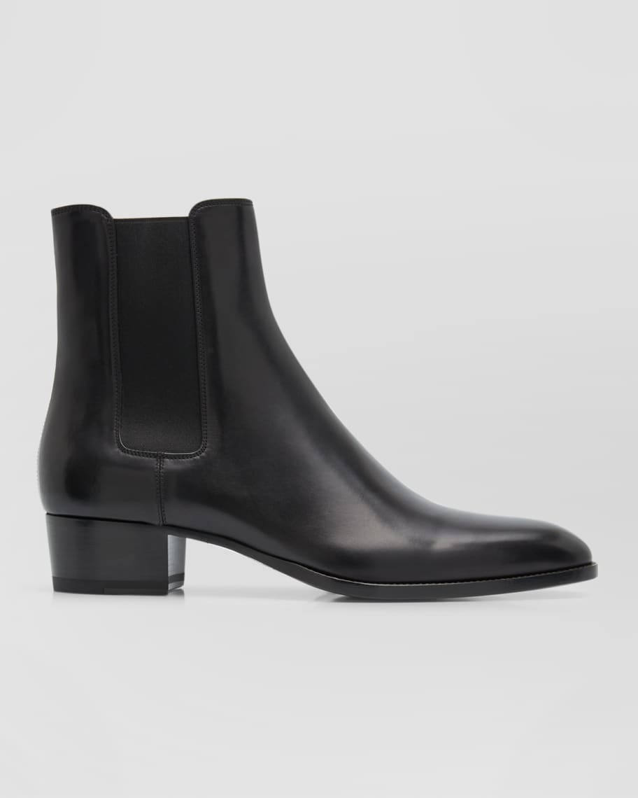サンローラン クラシック ワイアット40 チェルシーブーツ ブラック/レザー 三越伊勢丹 | SAINT LAURENT/サンローラン_men通販 | クラシック