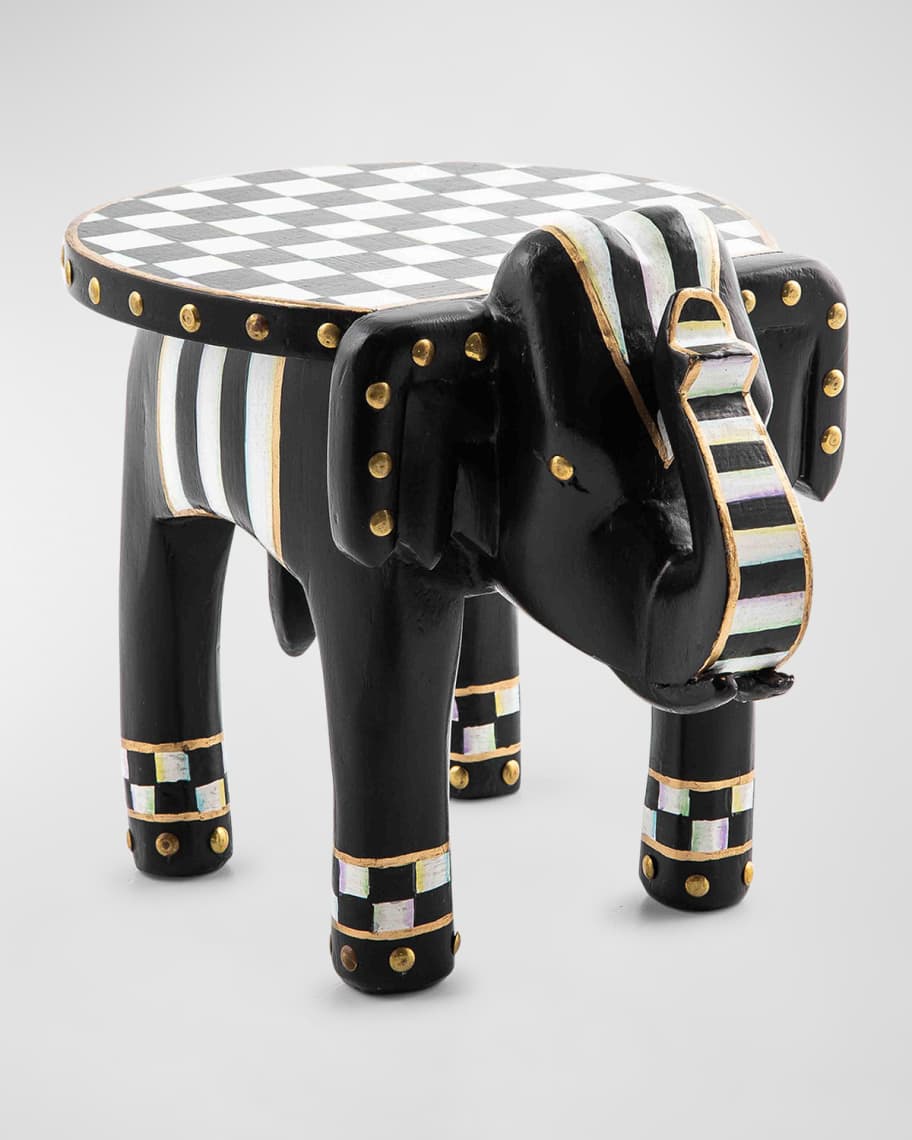 Bol Enfant Mélamine MacKenzie-Childs – Éléphant, Oie & Cochon – Ø16cm – Occasion