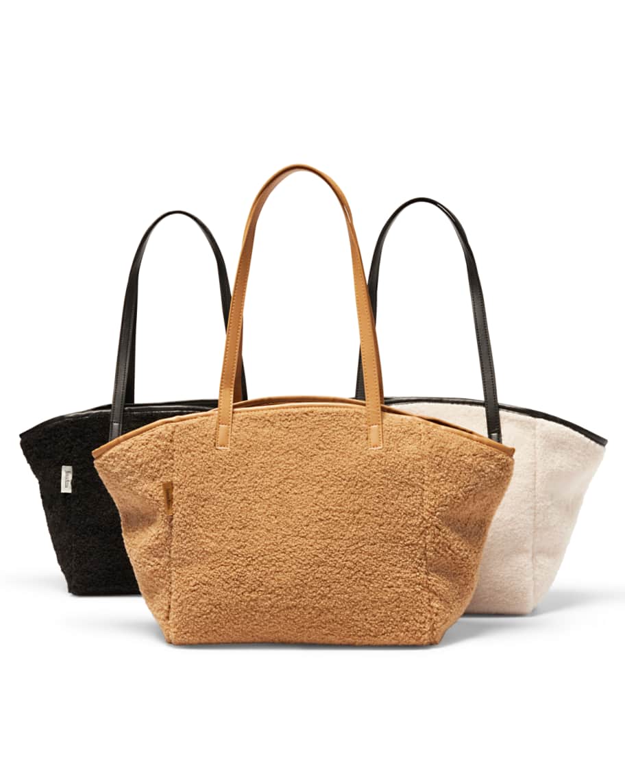Neiman marcus faux leather tote sales