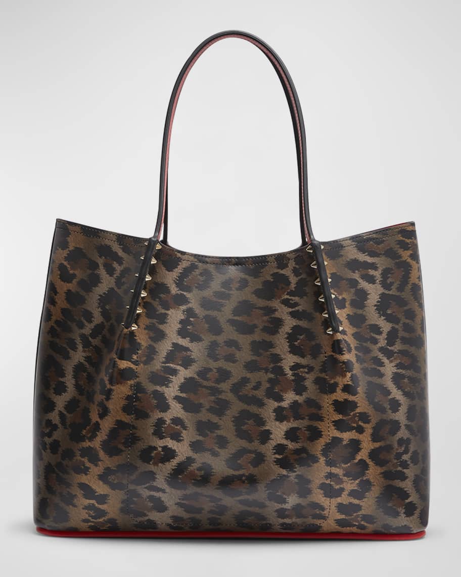 Christian Louboutin Mini Cabarock Leopard Tote Bag
