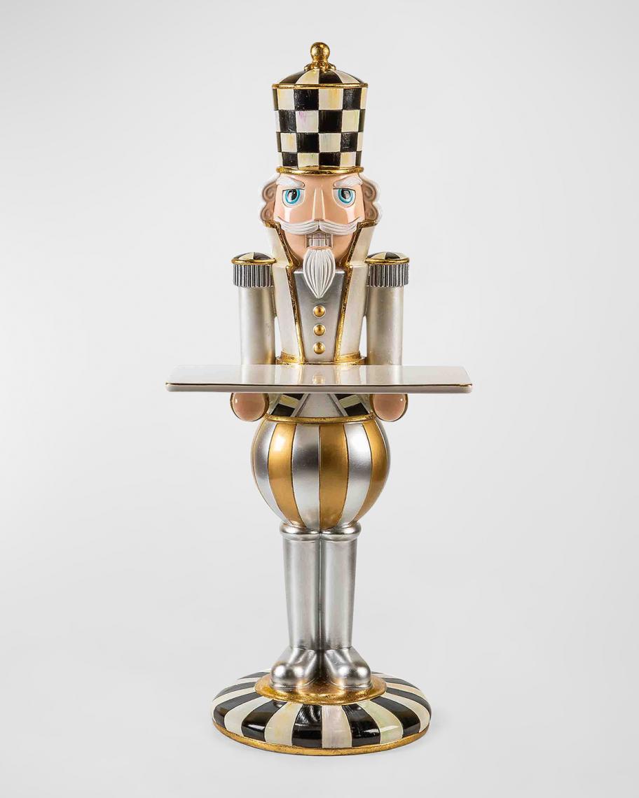 MacKenzie-Childs Glam Up Buckingham Butler Nutcracker | Neiman Marcus
