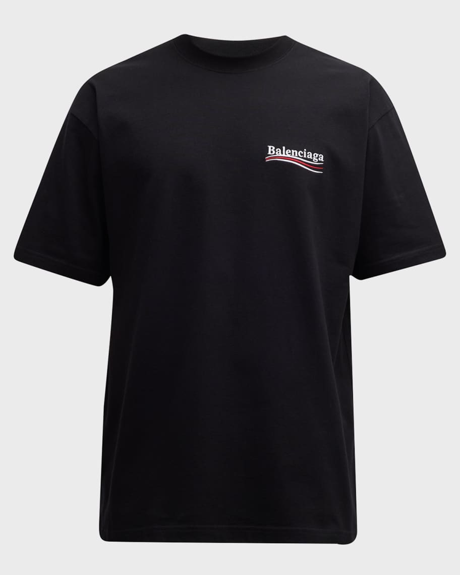 Balenciaga new logo t shirt hot sale