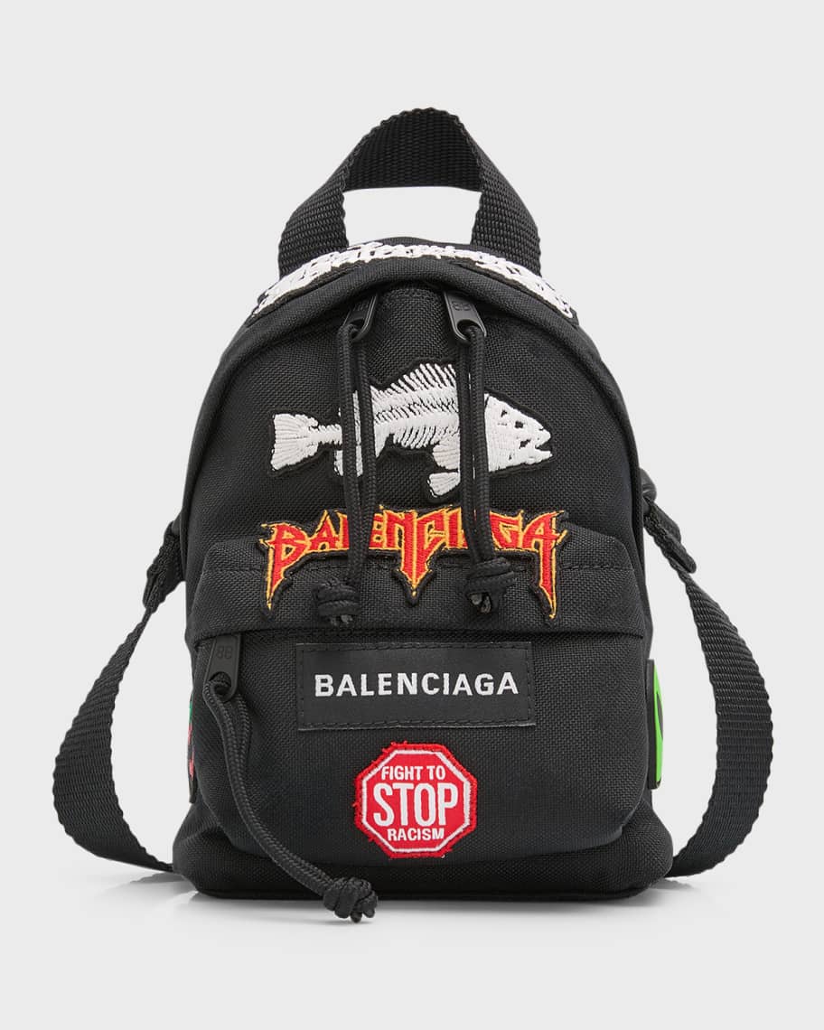 Balenciaga Explorer Graffiti Limited Edition Sling Bag, Luxury