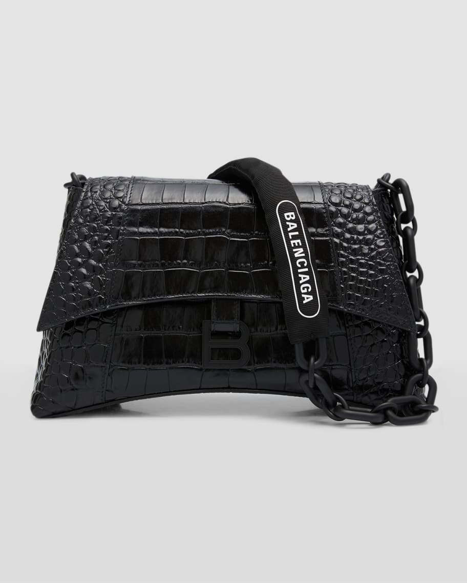 Women's Serpenti Forever E/W Leather Shoulder Bag - Black - Black