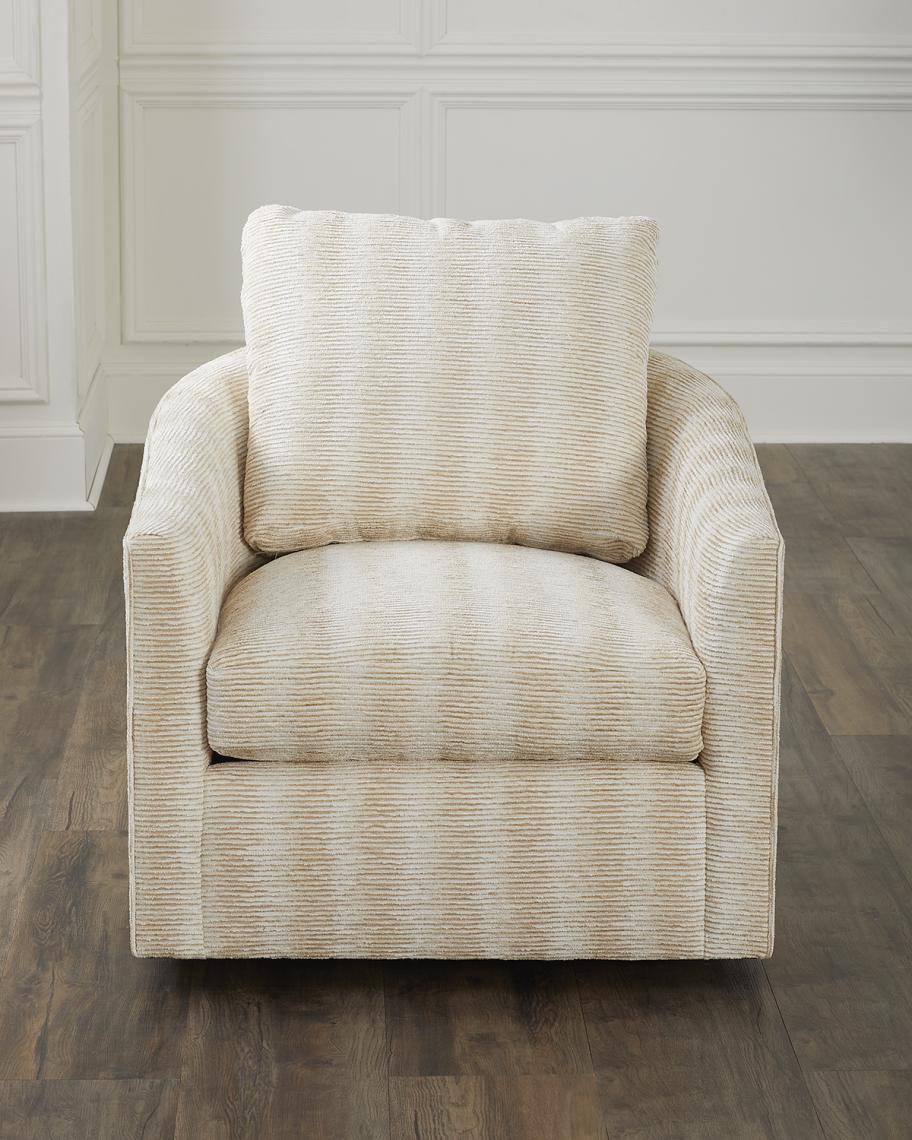Bernhardt Interiors Astoria Swivel Chair | Neiman Marcus