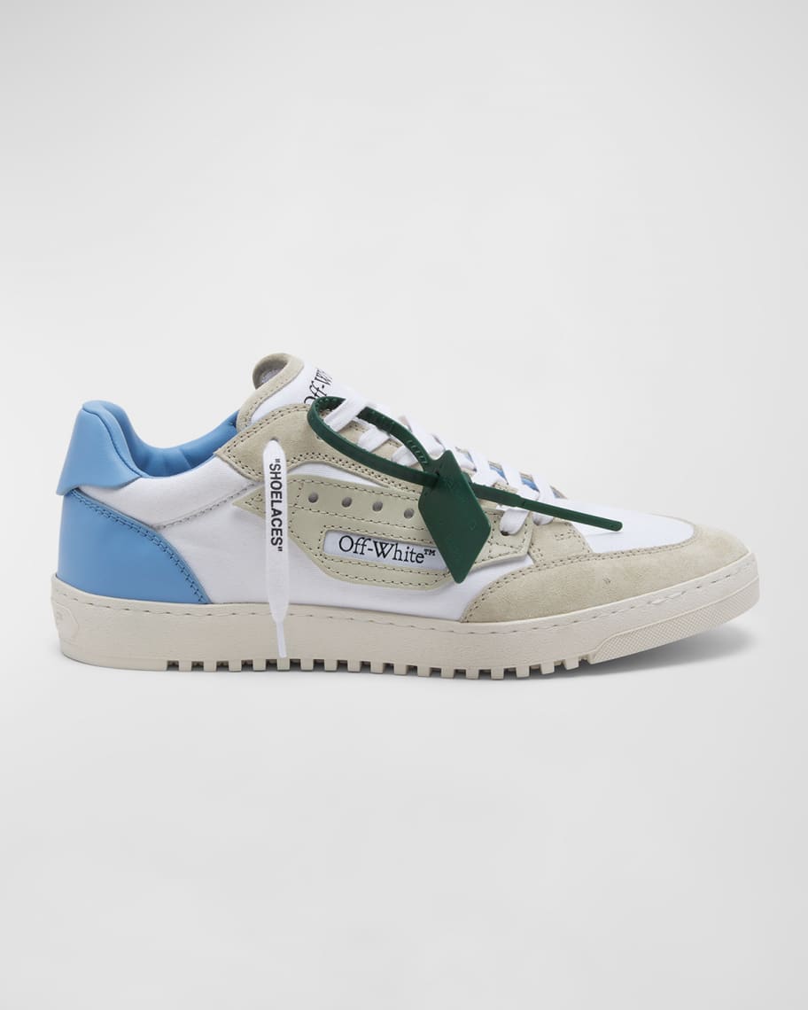 Off-White 5.0 Off Court Tricolored Low-Top Sneakers | Neiman