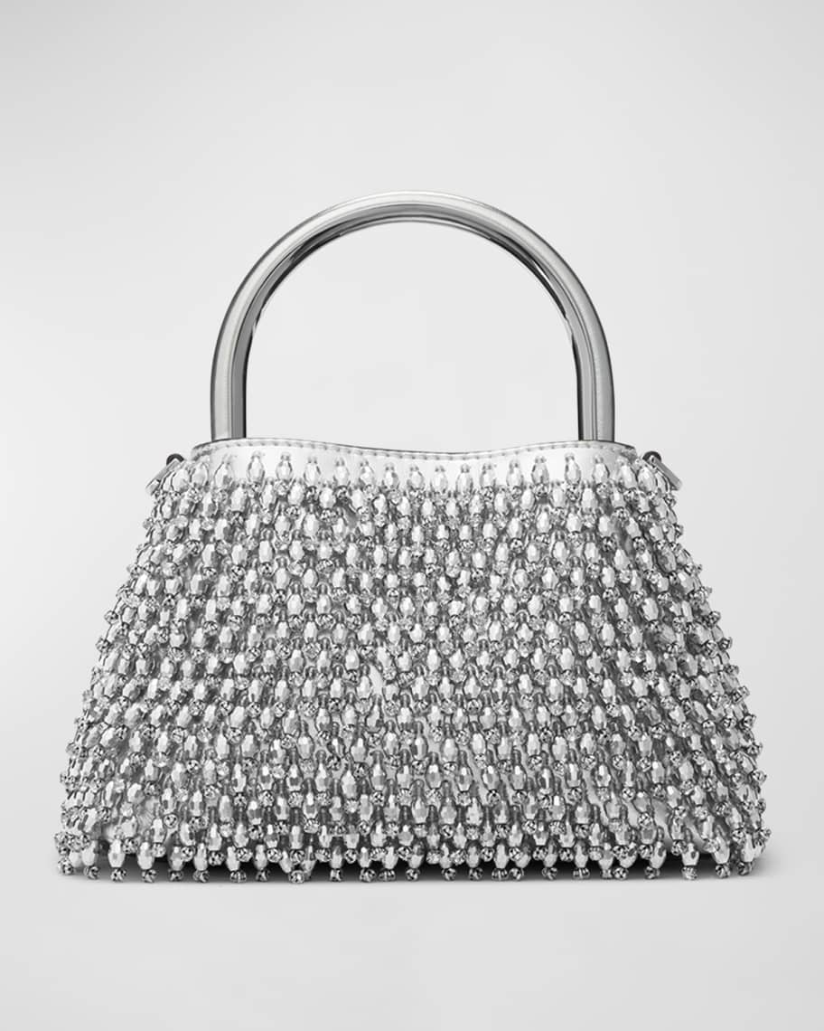 MICHAEL Michael Kors Small Crystal-Embellished Shoulder Bag | Neiman Marcus