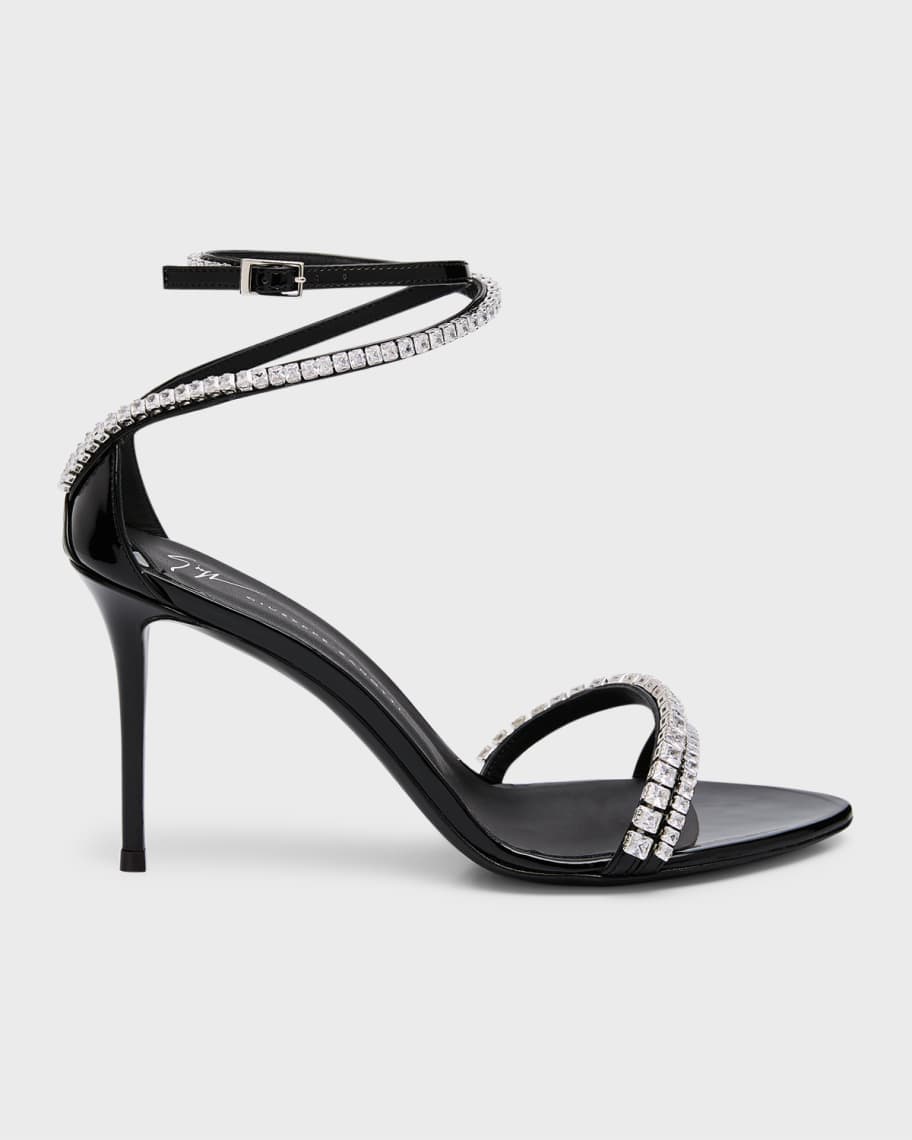 GIUSEPPE ZANOTTI 黒 クリスタルフラワー パンプス 37 難あり s-l400.jpg