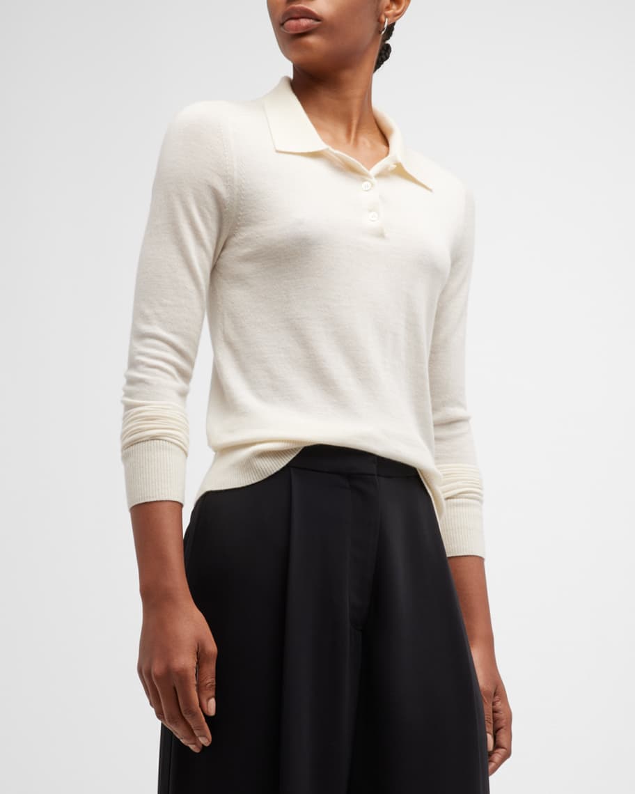 Cashmere Polo Sweater