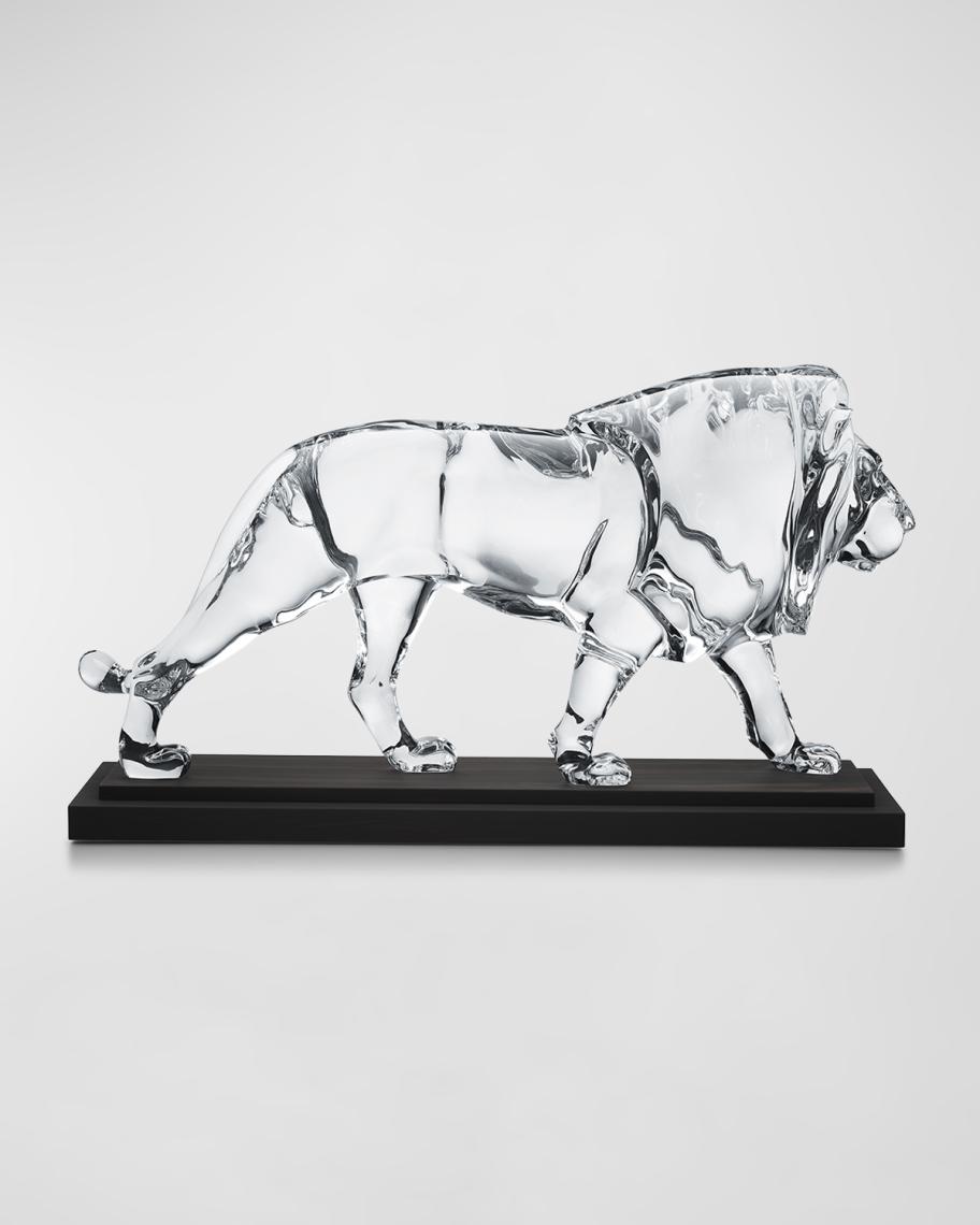 Baccarat Cecil Lion Crystal Figurine, Limited Edition | Neiman Marcus