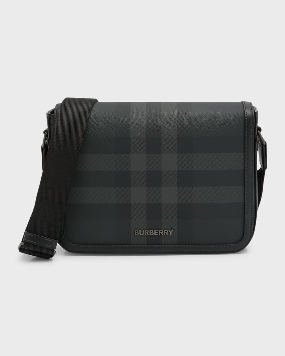 Burberry Men's Small Alfred Messenger Bag | Neiman Marcus