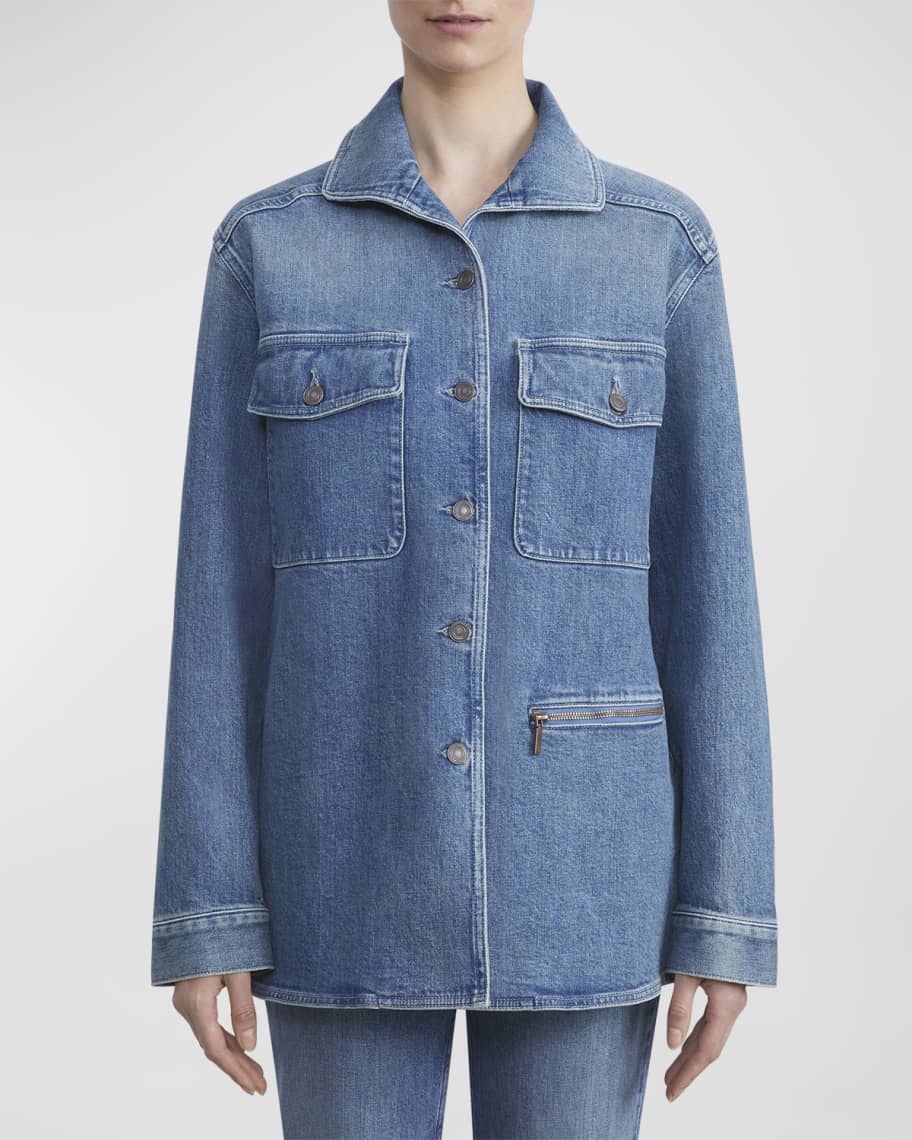 トップス Lafayette Washed Denim Anorak Jacket トップス Lafayette Washed Denim Anorak Jacket s-l1200.jpg