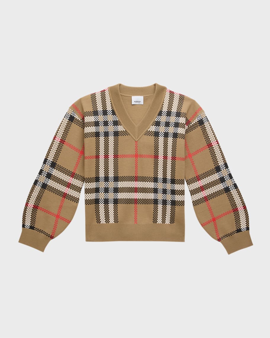 Burberry sweater clearance kids