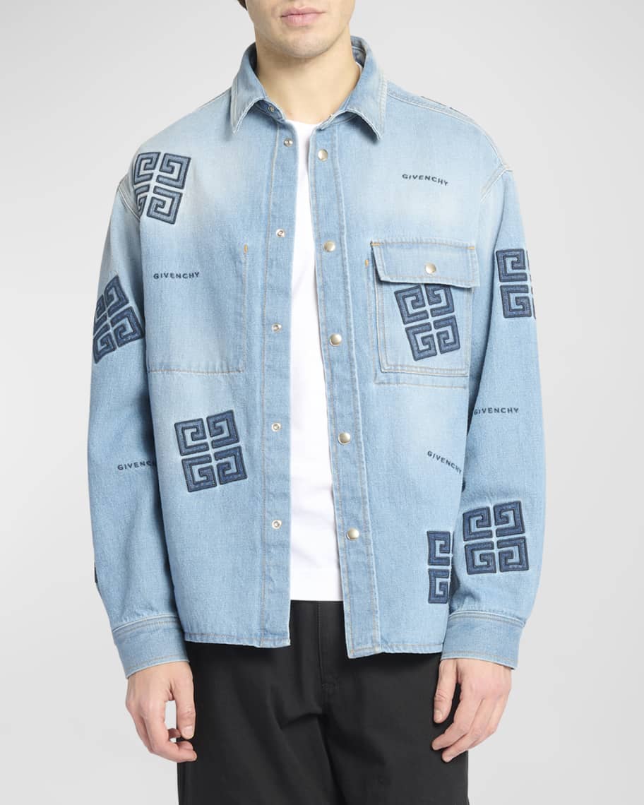 Givenchy denim shirt sales