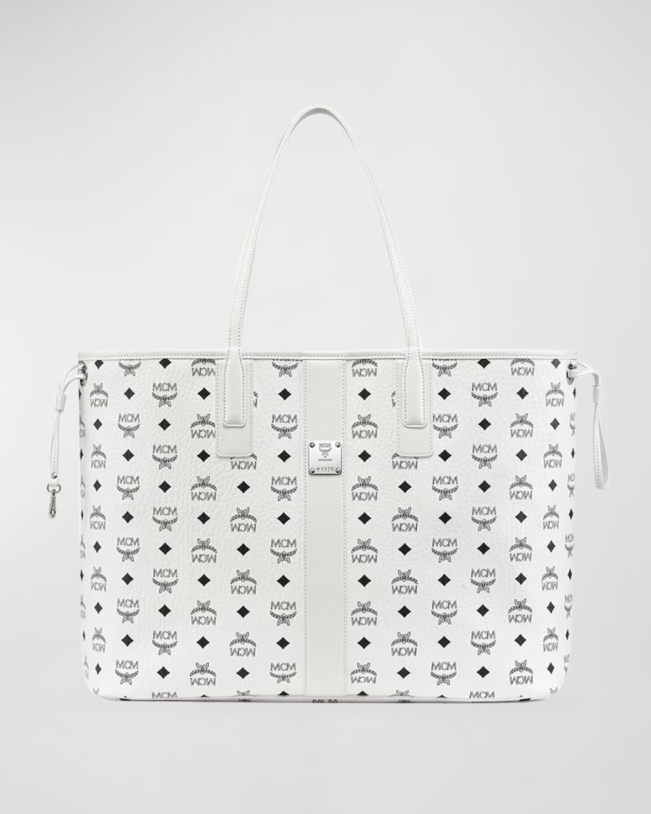 トートバッグ MCM Woman Tote bags White MWPESAC05 WG MCM Women's Tote Bags | Luxury Leather Shoppers & Totes
