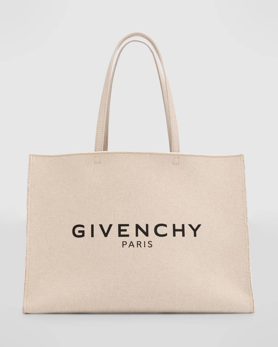 Givenchy G-Tote Large Shopping Bag in Canvas | Neiman Marcus