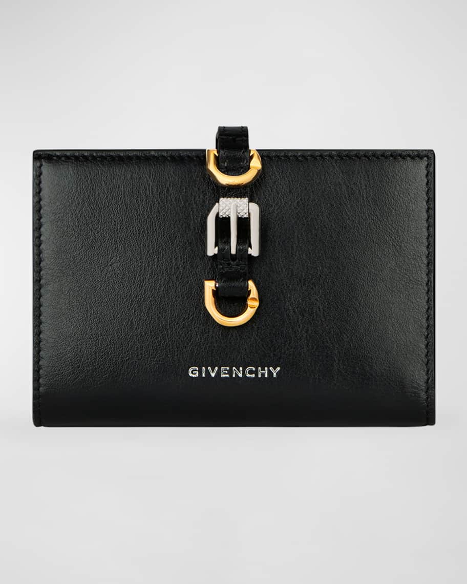 Givenchy Voyou Bifold Wallet in Tumbled Leather | Neiman Marcus