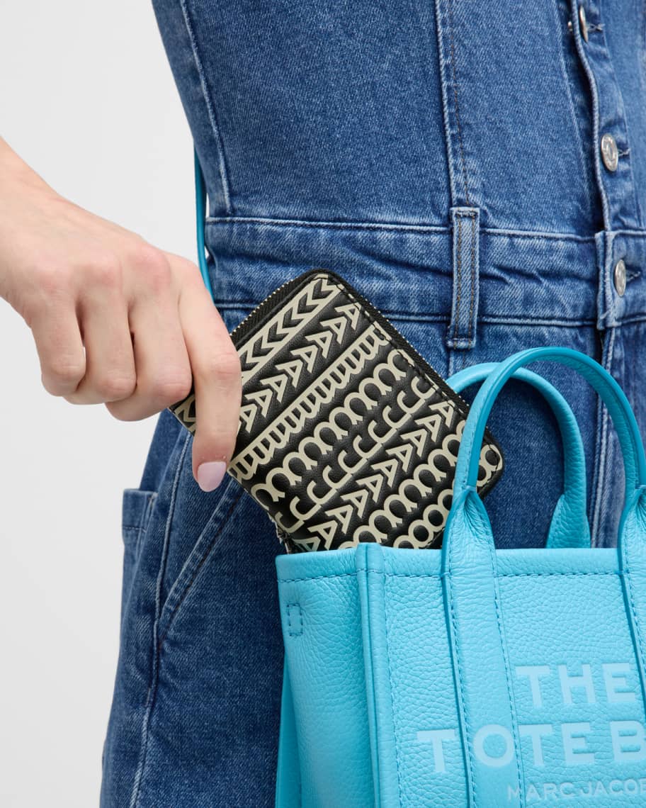 Image 2 of 4: The Monogram Leather Zip Around Wallet