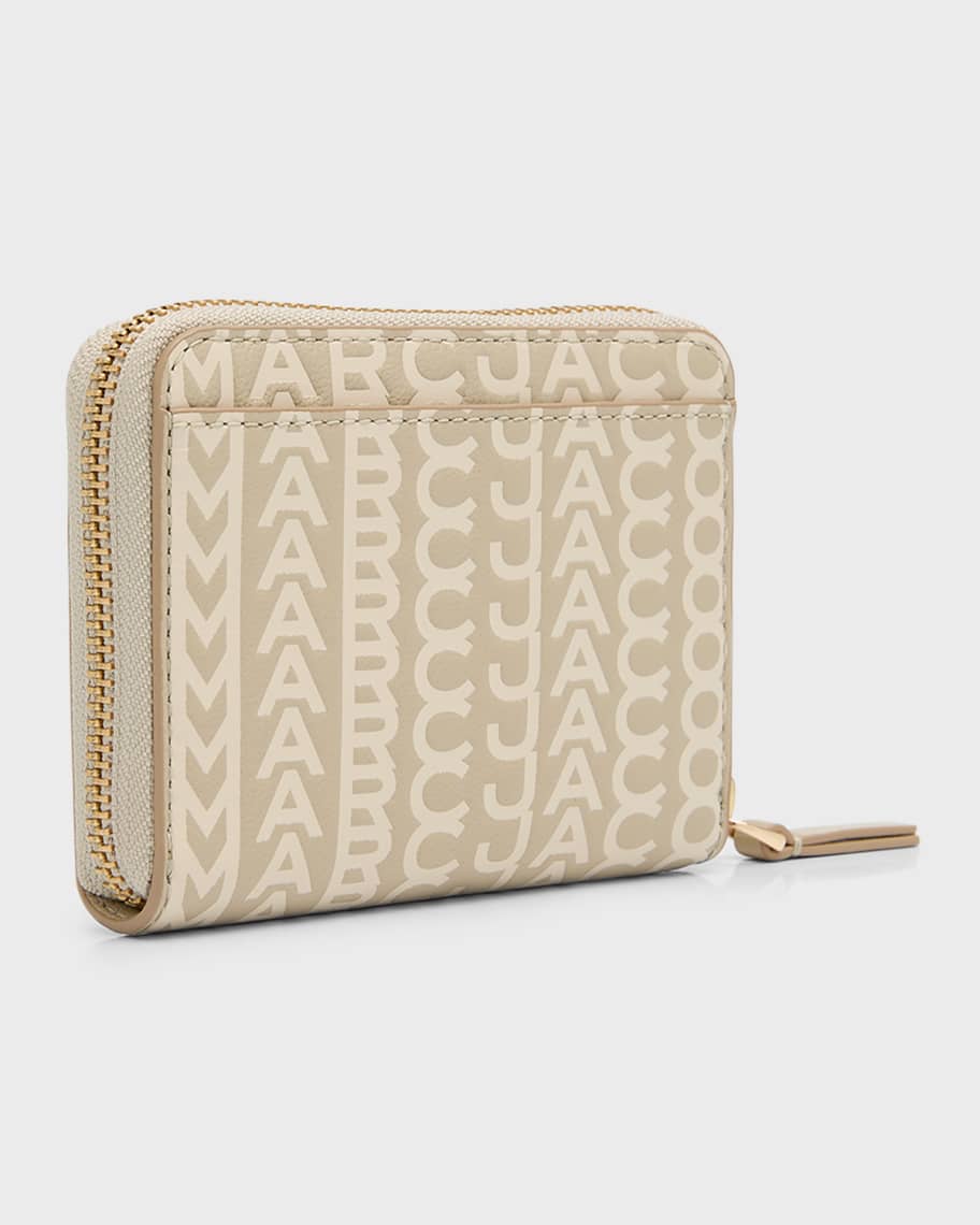 Image 3 of 4: The Monogram Leather Zip Around Wallet