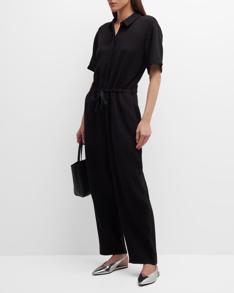 Eileen fisher wrap sales jumpsuit