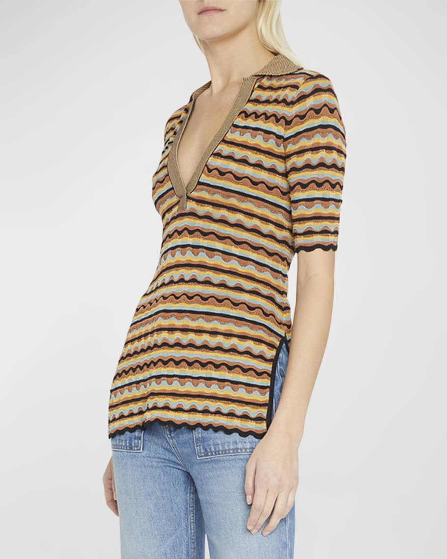 Ulla Johnson Women's Felix Top in Tiger's Eye - Size Medium