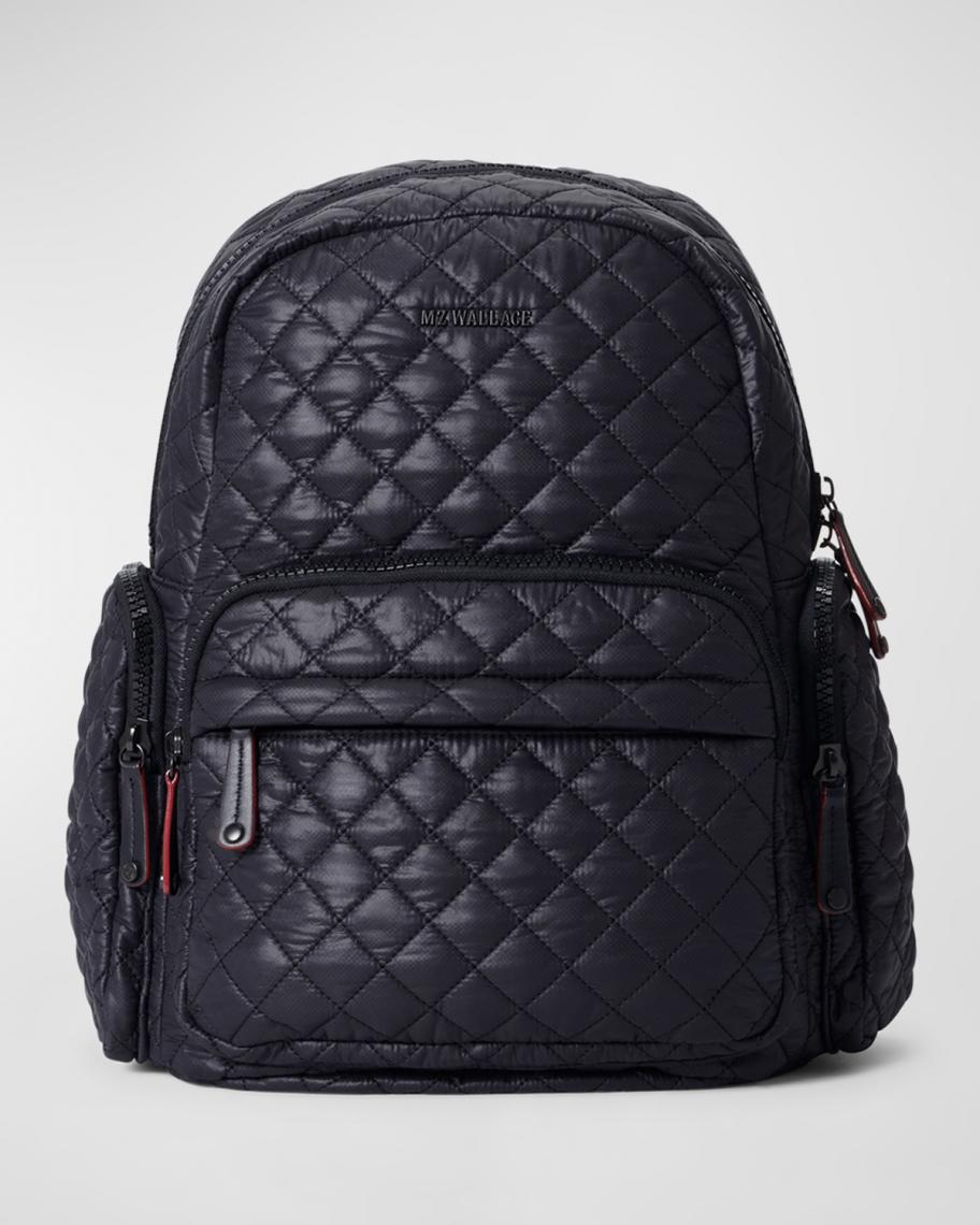 MZ WALLACE Metro Quilted Nylon Backpack | Neiman Marcus display picture 3