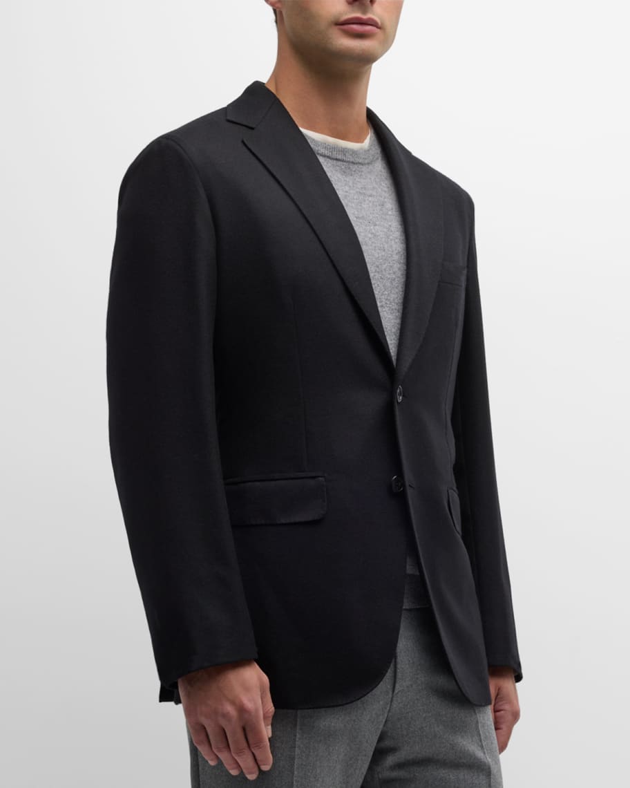 Brioni Men's Solid Cashmere Blazer | Neiman Marcus