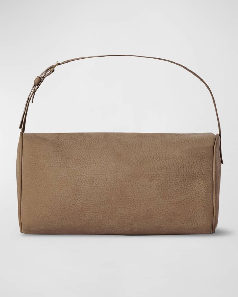 THE ROW 90s Shoulder Bag in Nubuck Leather | Neiman Marcus