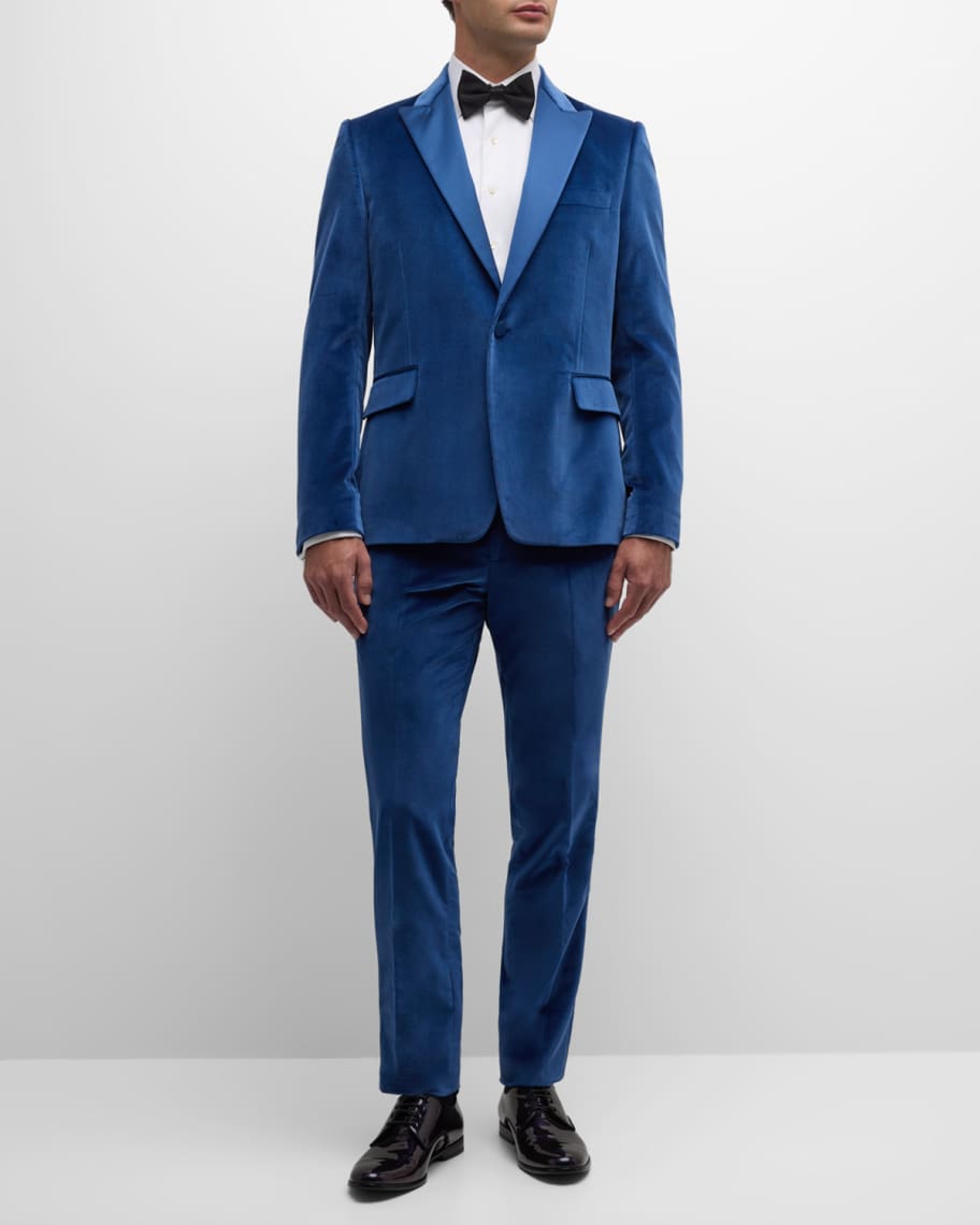 Paul Smith Men's Soho Fit Velvet Evening Suit | Neiman Marcus