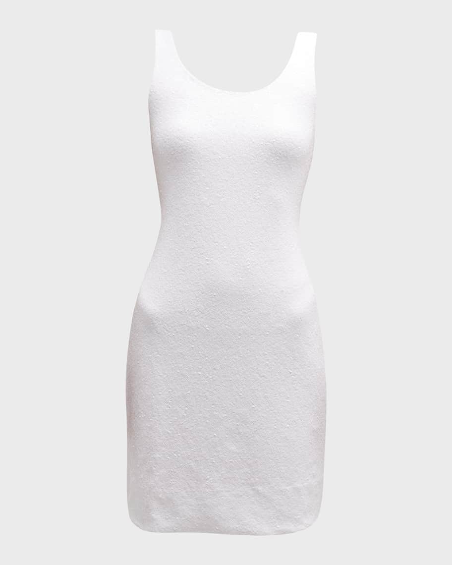 Commando Sequin Scoop-Neck Mini Tank Dress | Neiman Marcus