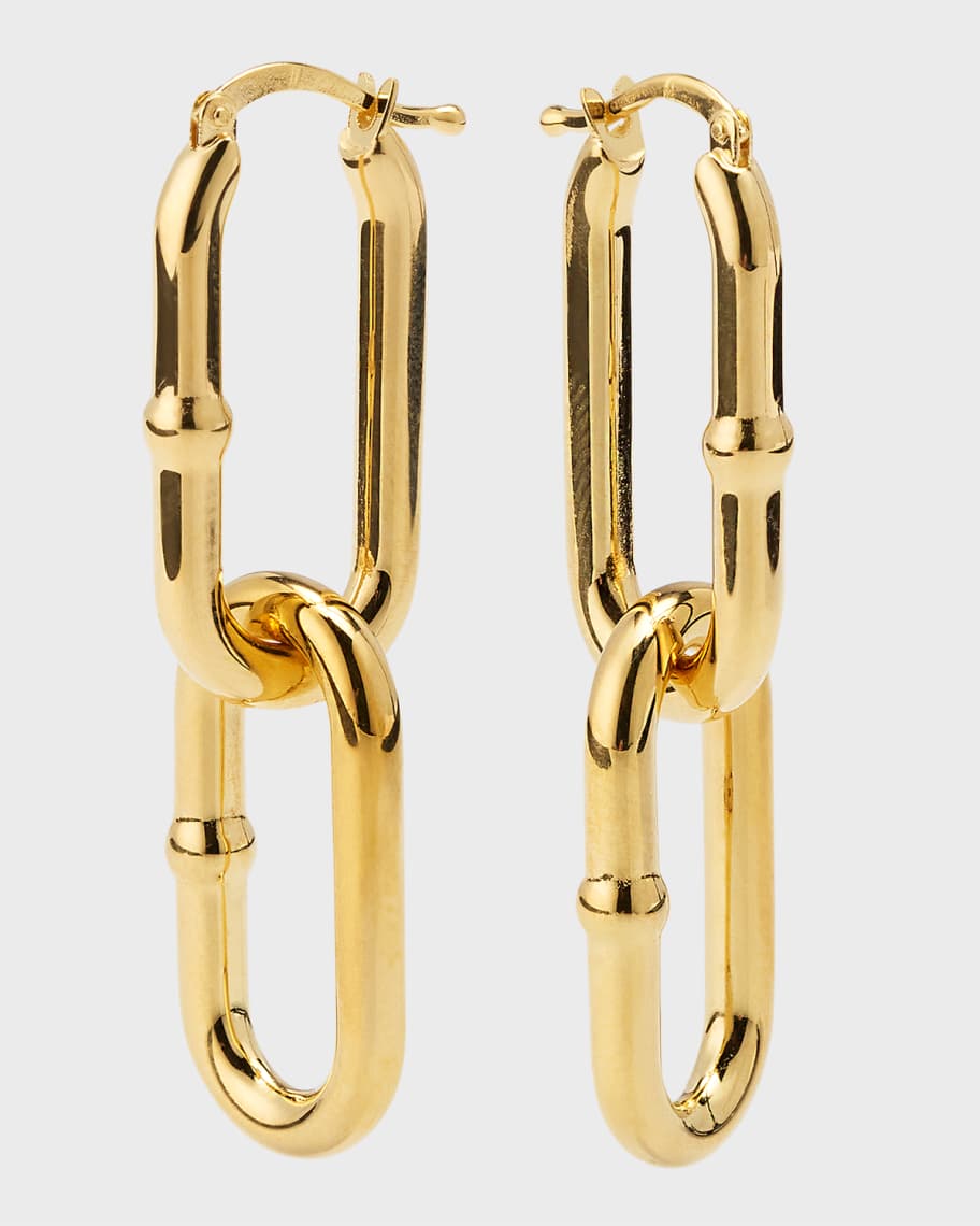 Bottega Veneta Double Chain Earrings Neiman Marcus