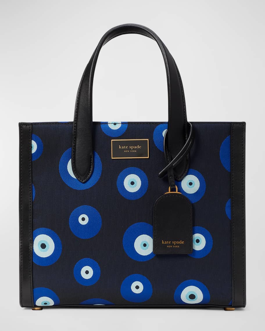 Ralph Lauren Polka-Dot Reversible Tote Bag - Blue