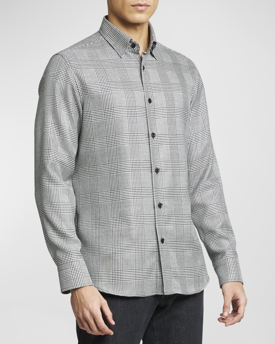Printed Cotton Fil Coupe Overshirt - Men - Ready-to-Wear