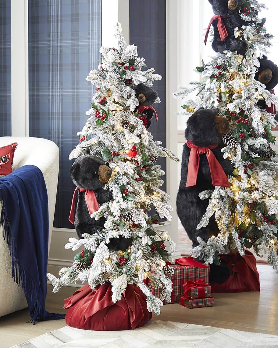 Ditz Designs By The Hen House Christmas Bliss Black Bear Tree