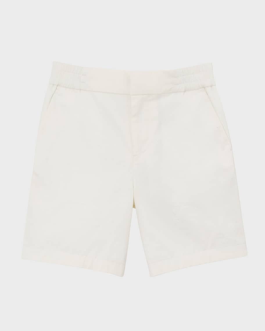 Burberry Boy's Romeo Embroidered Equestrian Shorts, Size 3-14 | Neiman ...