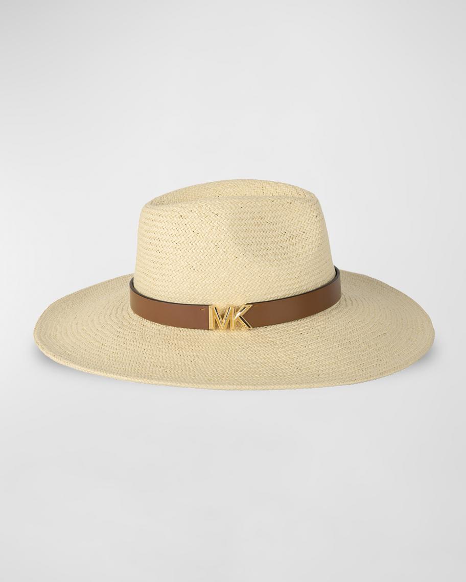 Michael Kors Karlie Straw Fedora | Neiman Marcus display picture 3