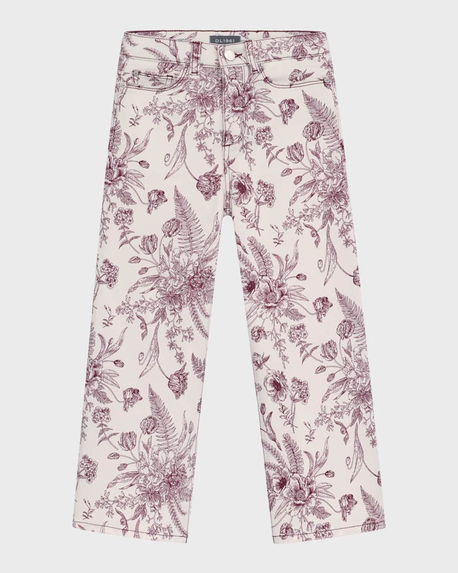 DL1961 Girls Lily Prairie Wide Leg Jeans