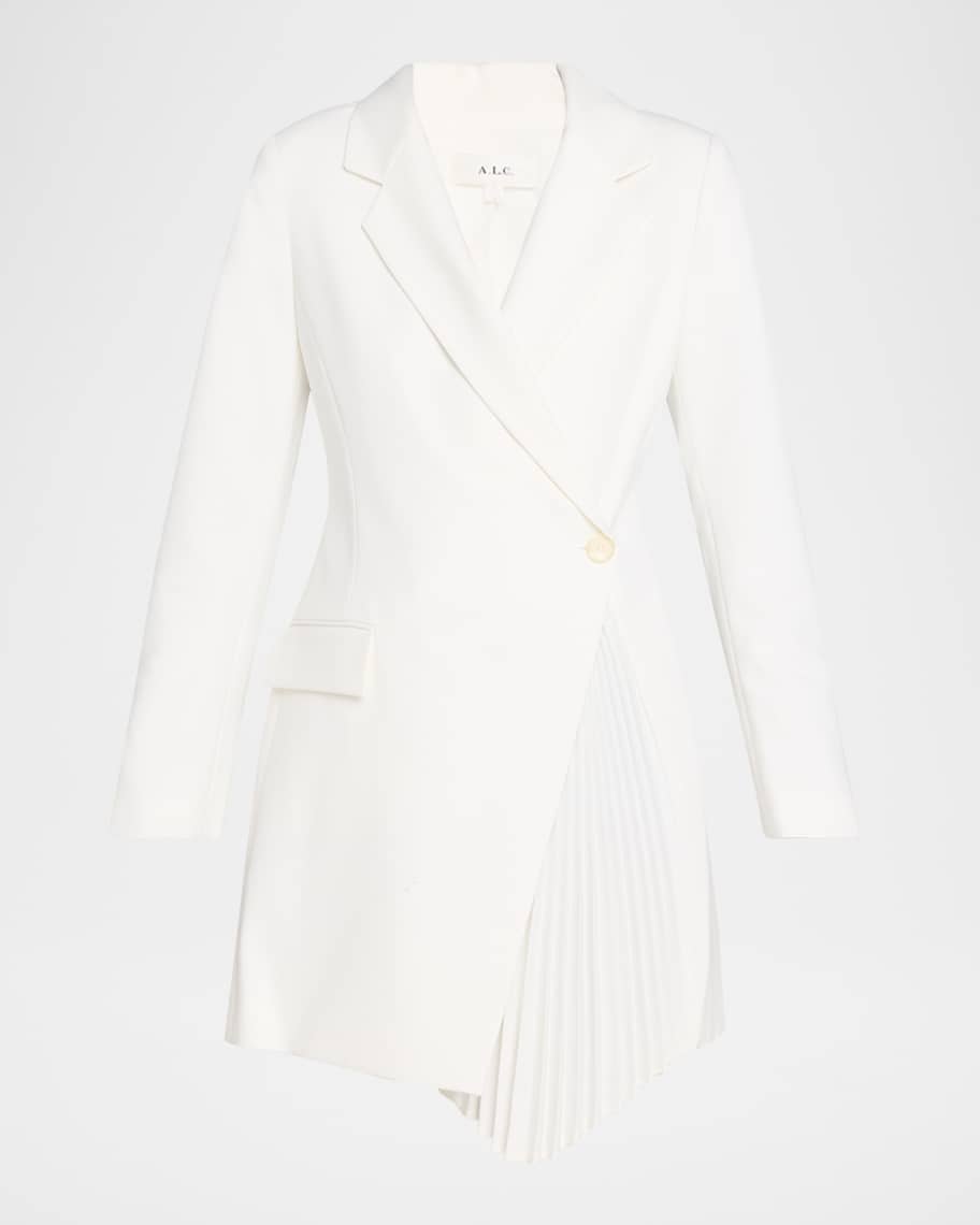 callen pleated blazer dress A.L.C. Callen Pleated Blazer Dress