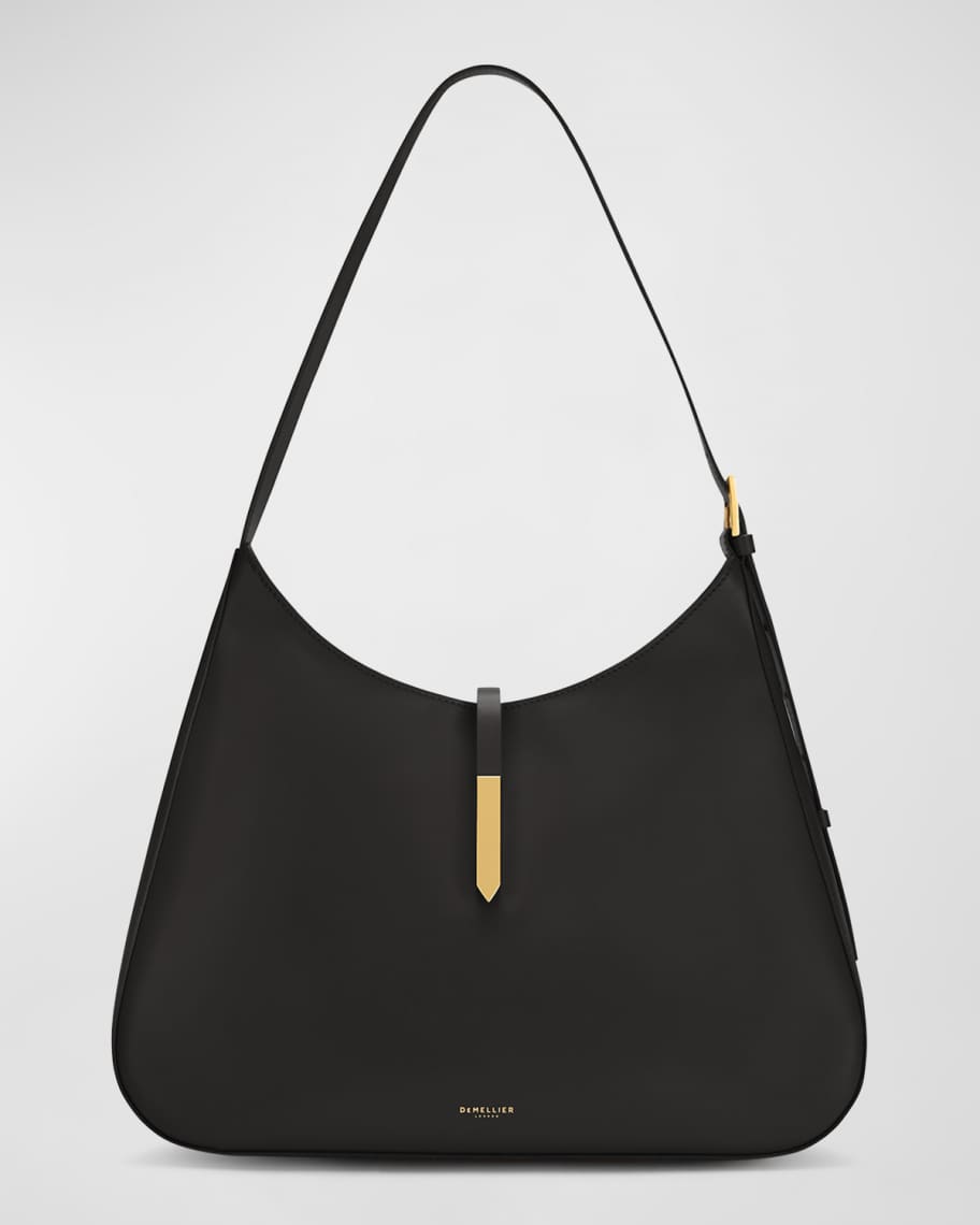 DeMellier Tokyo Midi Leather Shoulder Bag | Neiman Marcus