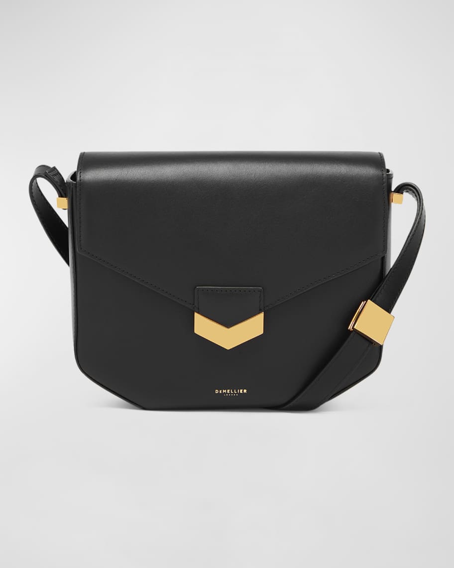 DeMellier London Leather Saddle Shoulder Bag | Neiman Marcus