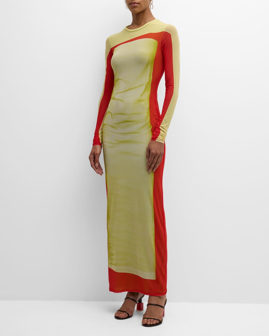ワンピース LOEWE TUBE DRESS Loewe Maruja Mallo Print Tube Dress in White & Multi | FWRD