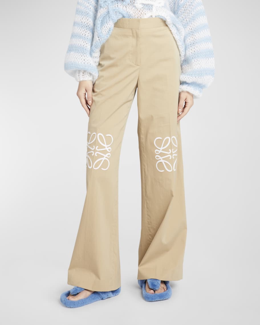 関税・送料込 LOEWE BEIGE PANTALONI ANAGRAM パンツ Anagram Pants Beige | The Webster