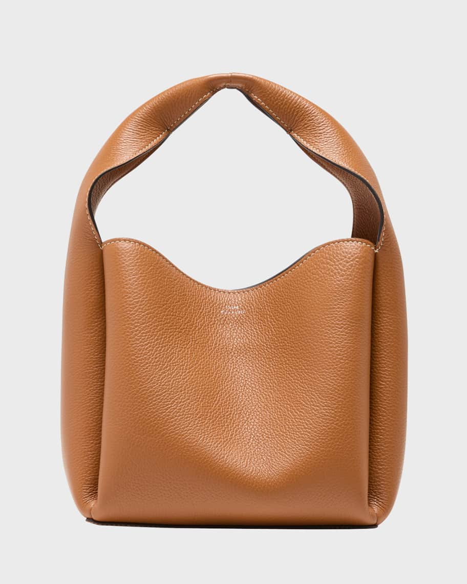Toteme Bucket Bag in Pebble Grain Leather