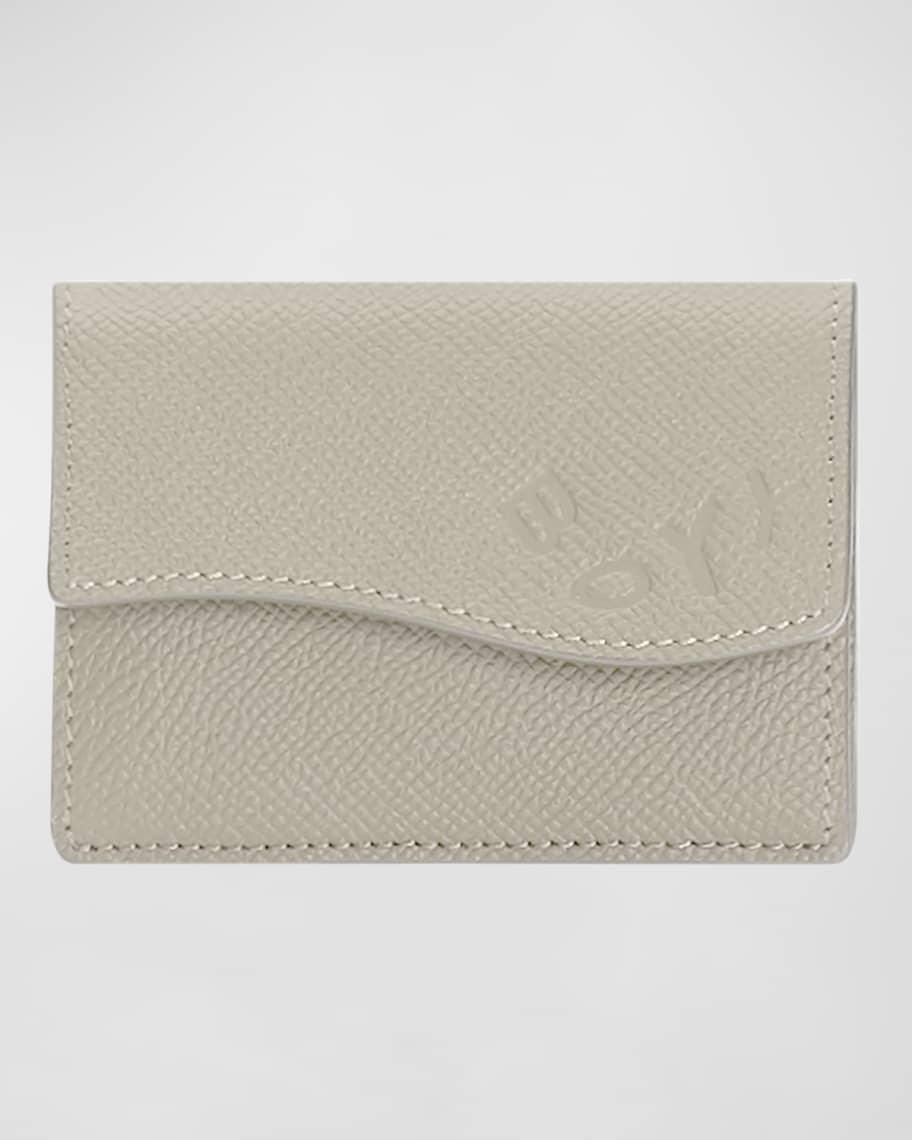 Boyy Flap Leather Compact Wallet | Neiman Marcus