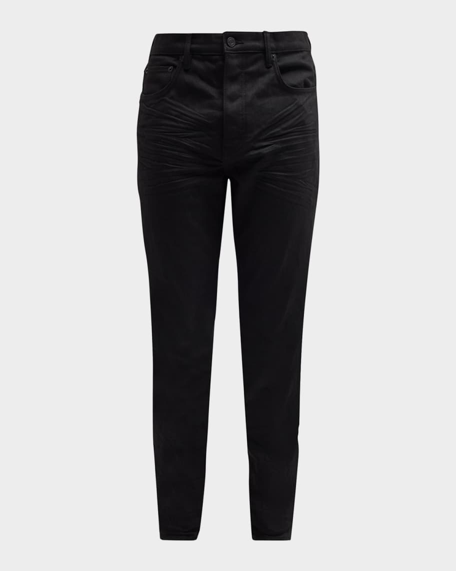 PURPLE BRAND P005 Black Raw ストレッチ パンツ○関送無料○ nm_4586086_100106_m