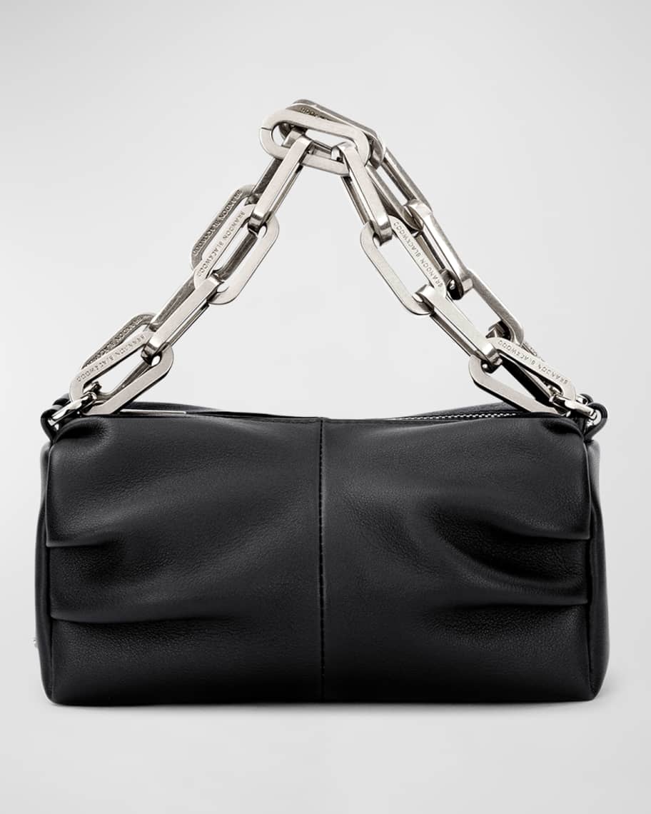 Brandon Blackwood Valentina Mini Leather Chain Shoulder Bag Neiman Marcus