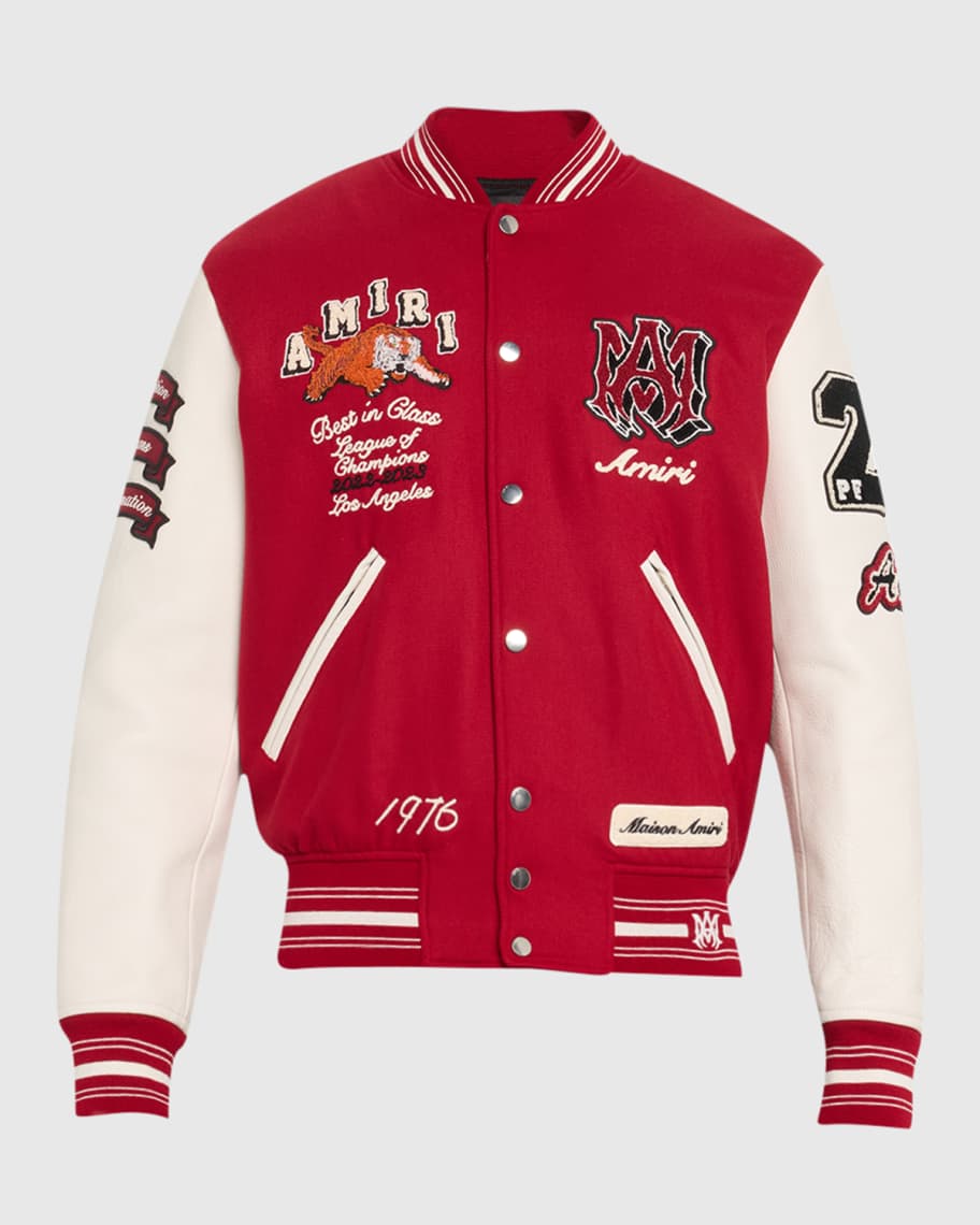 Patch Varsity Bomber Jacket